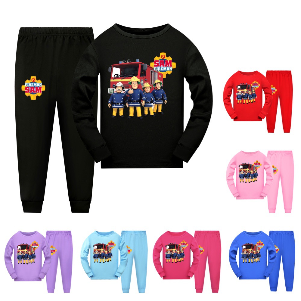 Baby Clothing Crochet - Anime Fireman Sam Clothes Kids Fire