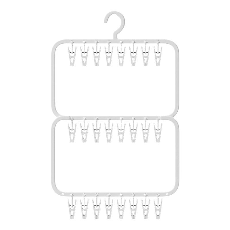 New Multi-clip Sock Hanger Mul - Baby Clothing Drying Rack review and price