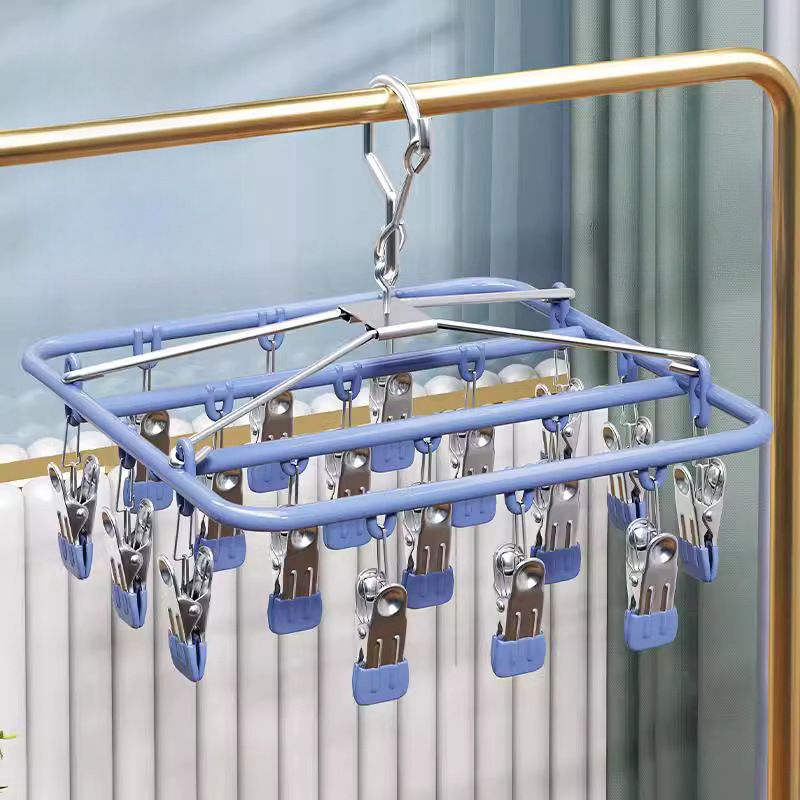 Stainless Steel Multi-clamp Cl - Baby Clothing Drying Rack review and price