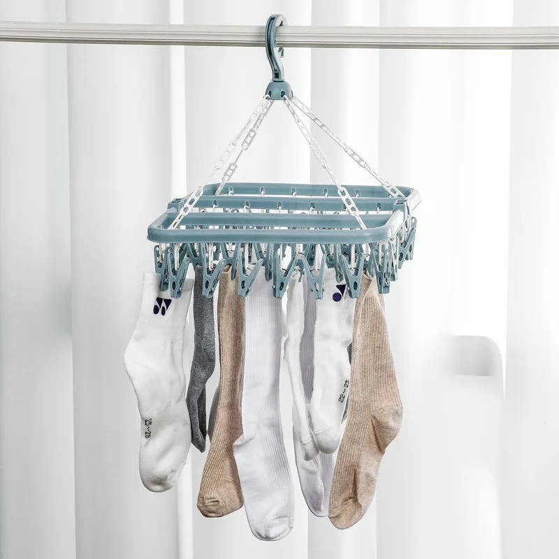 Clothes Drying Hanger with 32  - Baby Clothing Drying Rack review and price