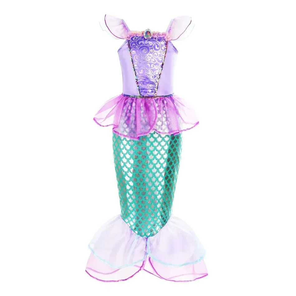 Mermaid Dress Girls Kids Cospl - Baby Clothing Sizes review and price