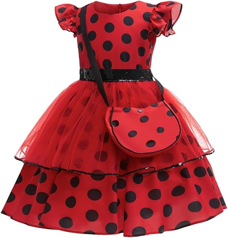 Girls Cosplay Costume Polka Do - Baby Clothing Sizes review and price