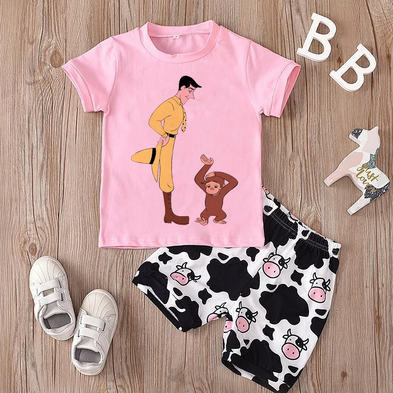 Curious George Cartoon Print T - Baby Clothing Sale review and price