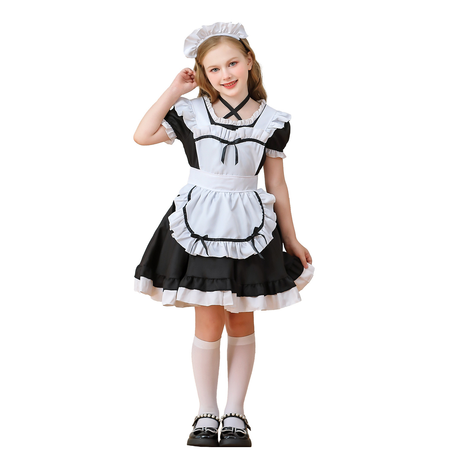 Maid Cosplay Lolita Costume Dr - Baby Clothing Sizes review and price