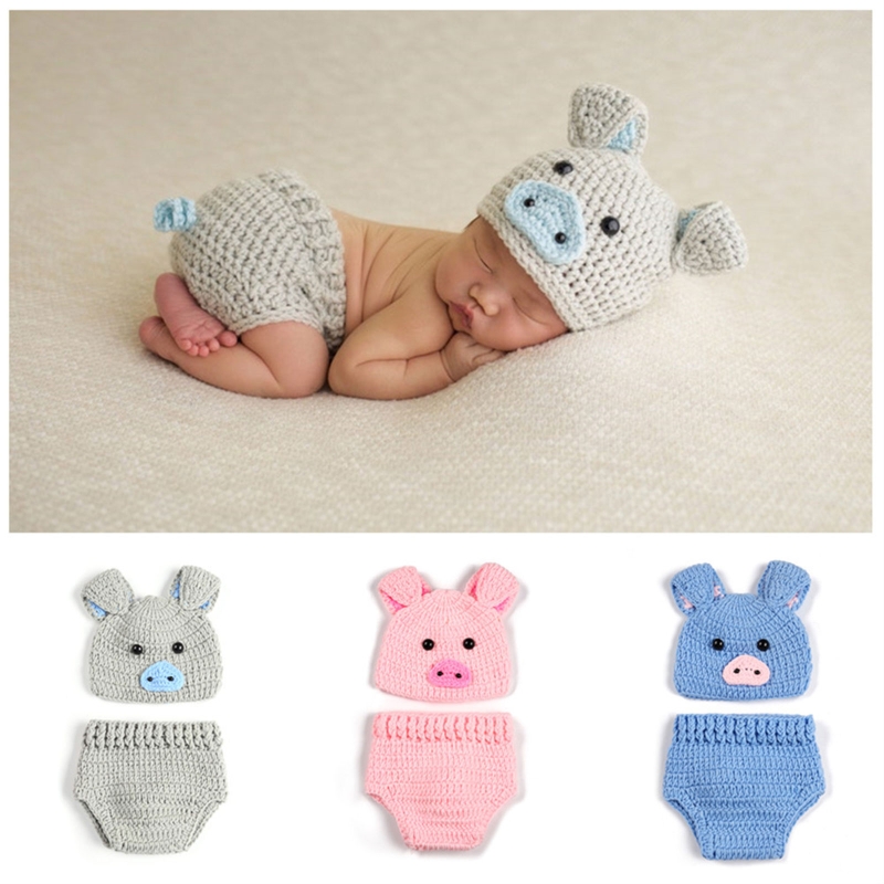 3/2 Pcs/set Newborn Photograph - Baby Clothing Crochet review and price