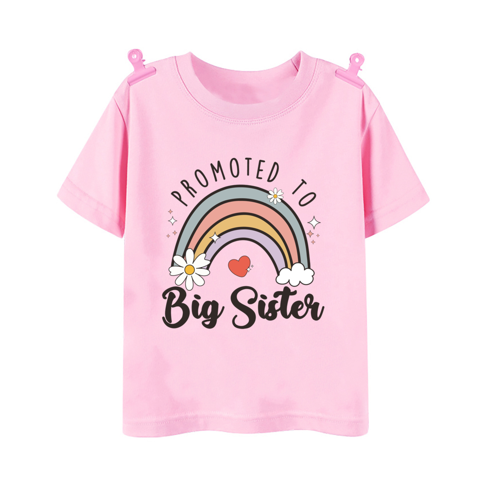 Promoted To Big Sister Printed - Baby Clothing Sale review and price