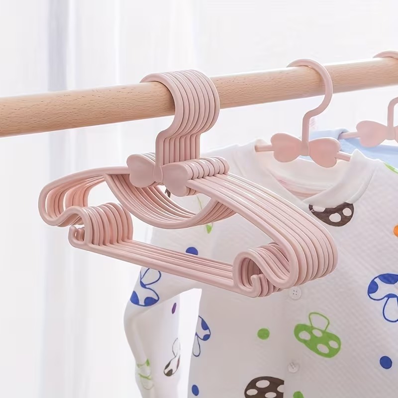 10-100PCS Kids Plastic Hangers - Baby Clothing Drying Rack review and price