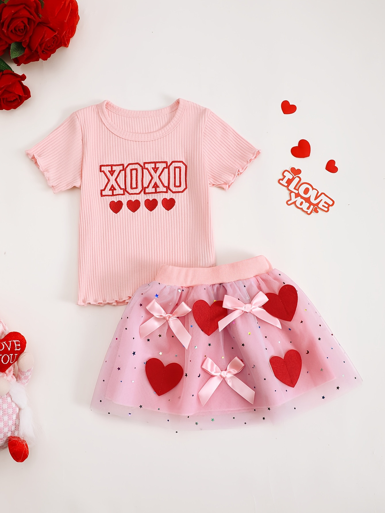 Baby Girl Summer XOXO Letter E - Xoxo Baby Clothing review and price
