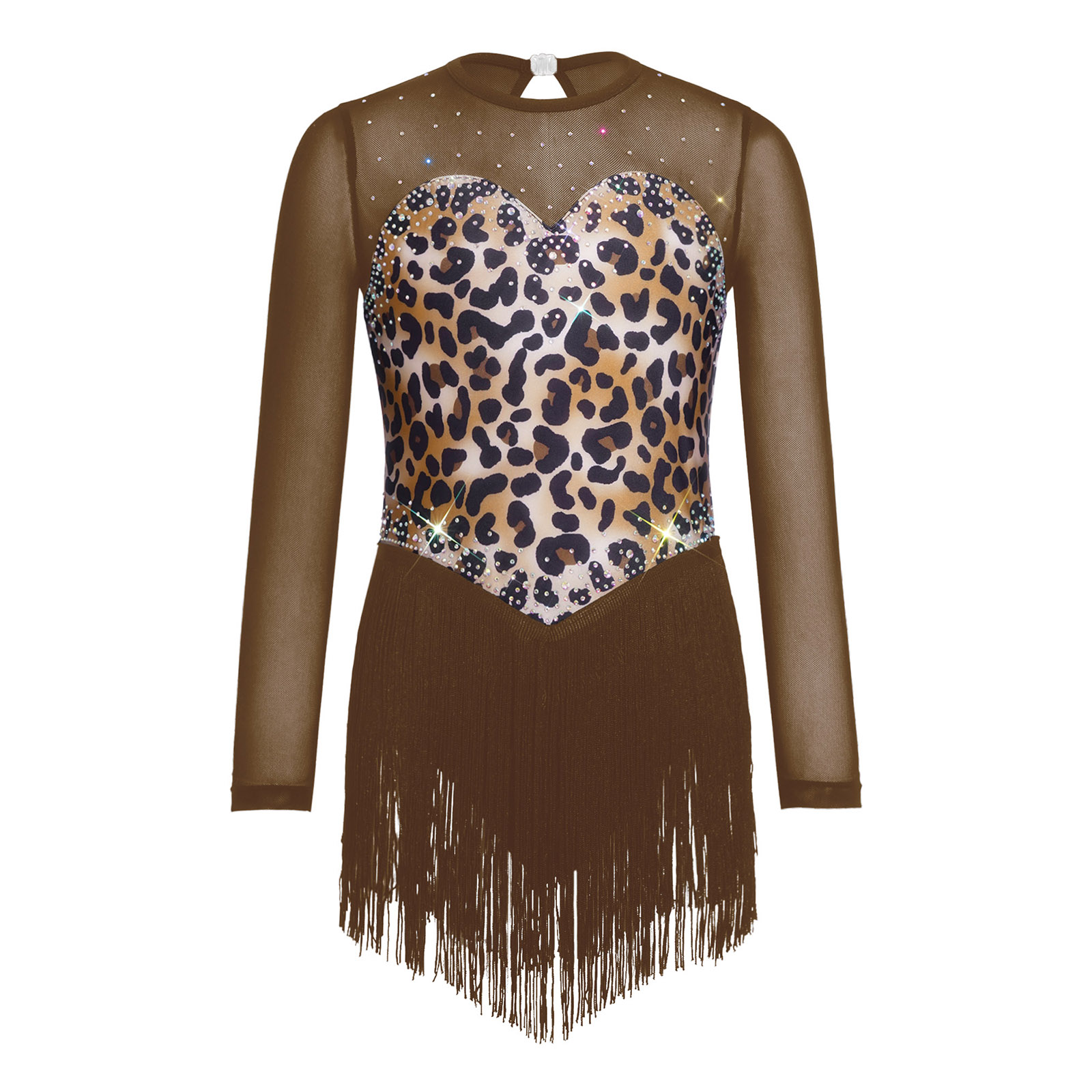 Girls Leopard Sheer Mesh Rhine - Baby Clothing Sizes review and price