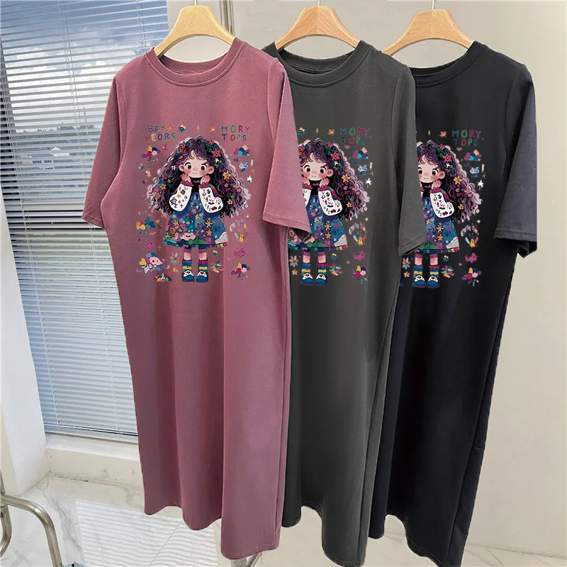 Summer Loose Trend Cartoon Cut - Baby Clothing Sizes review and price