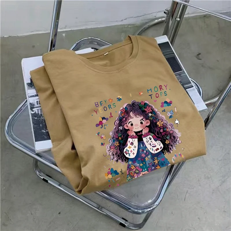 Summer Loose Trend Cartoon Cut - Baby Clothing Sizes review and price