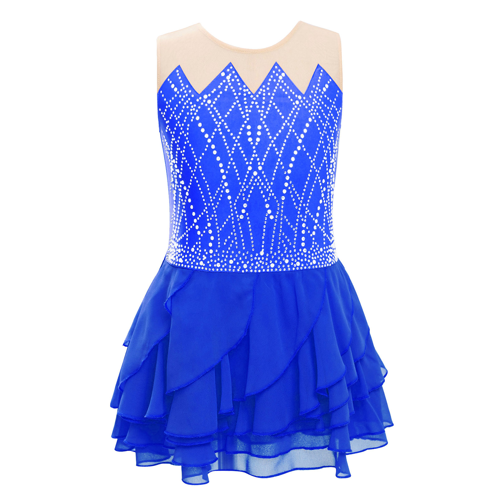 Girls Mesh Figure Skating Dres - Baby Clothing Sizes review and price