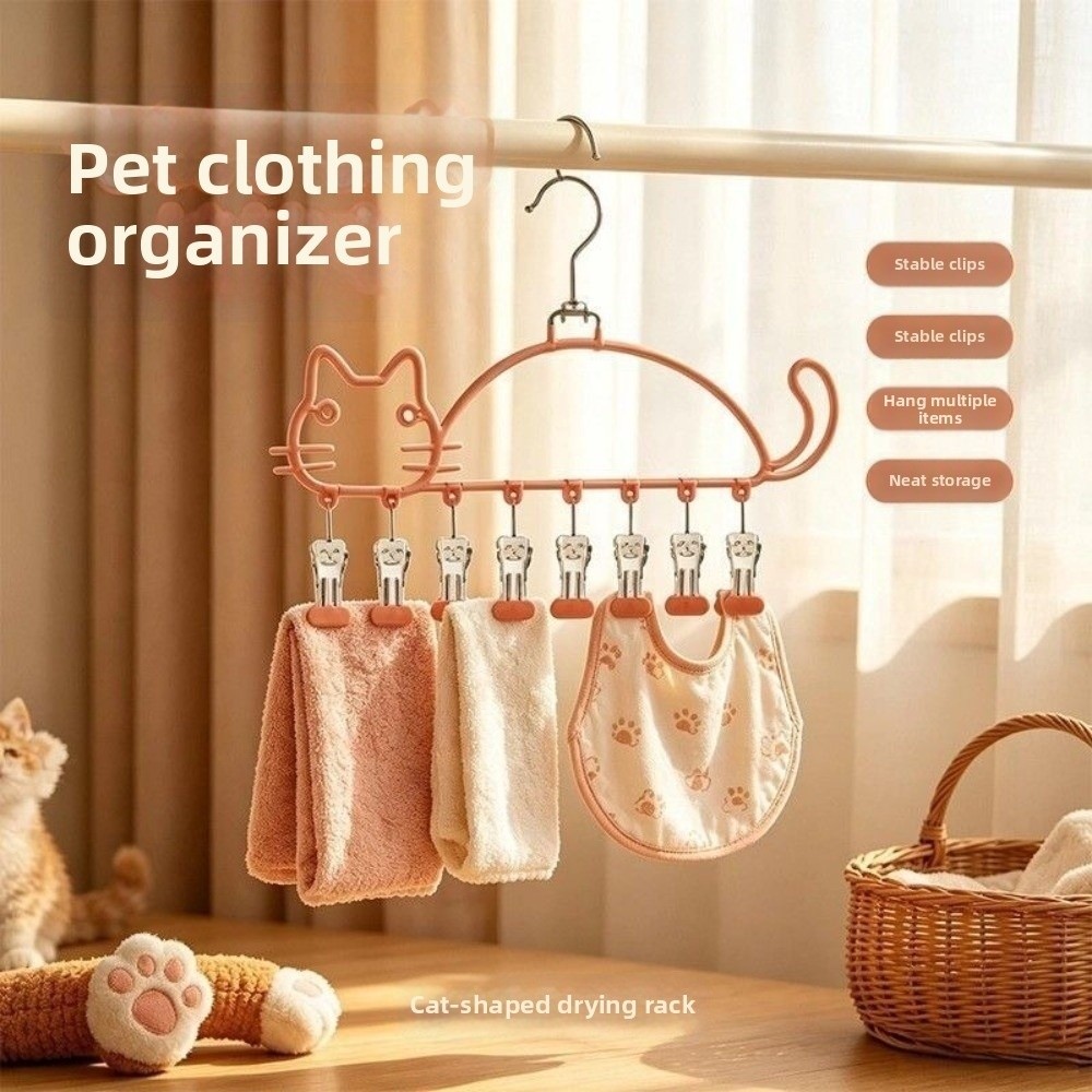 Cat Shape Socks Drying Rack Wa - Baby Clothing Drying Rack review and price