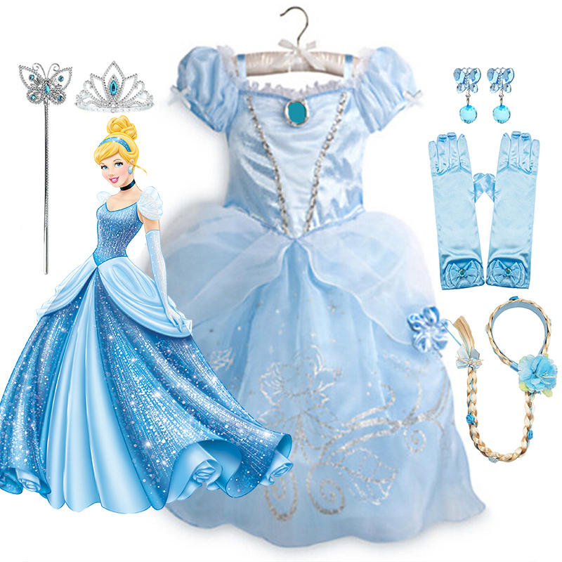 Girls Cosplay Disney Cinderell - Baby Clothing Sizes review and price